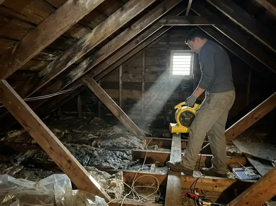 attic-water-damage-drying-proc-007 — frequently asked questions, Emergency Water Extraction & 24/7 Flood Response in Weston,…